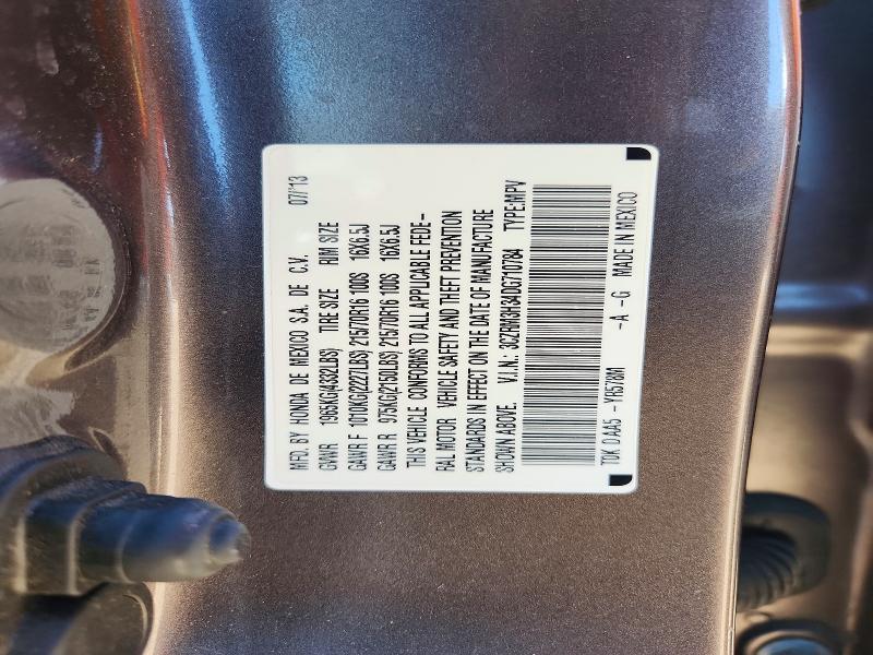 Продажа на аукционе авто 2013 Honda Cr-v, vin: 3CZRM3H34DG710784, номер лота: 56799776