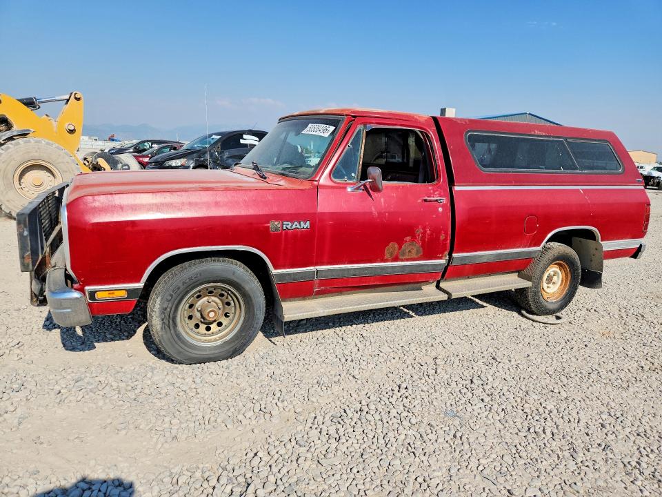 Aukcja sprzedaży 1989 Dodge D-series, vin: 1B7FE06X6KS086146, numer aukcji: 58508496