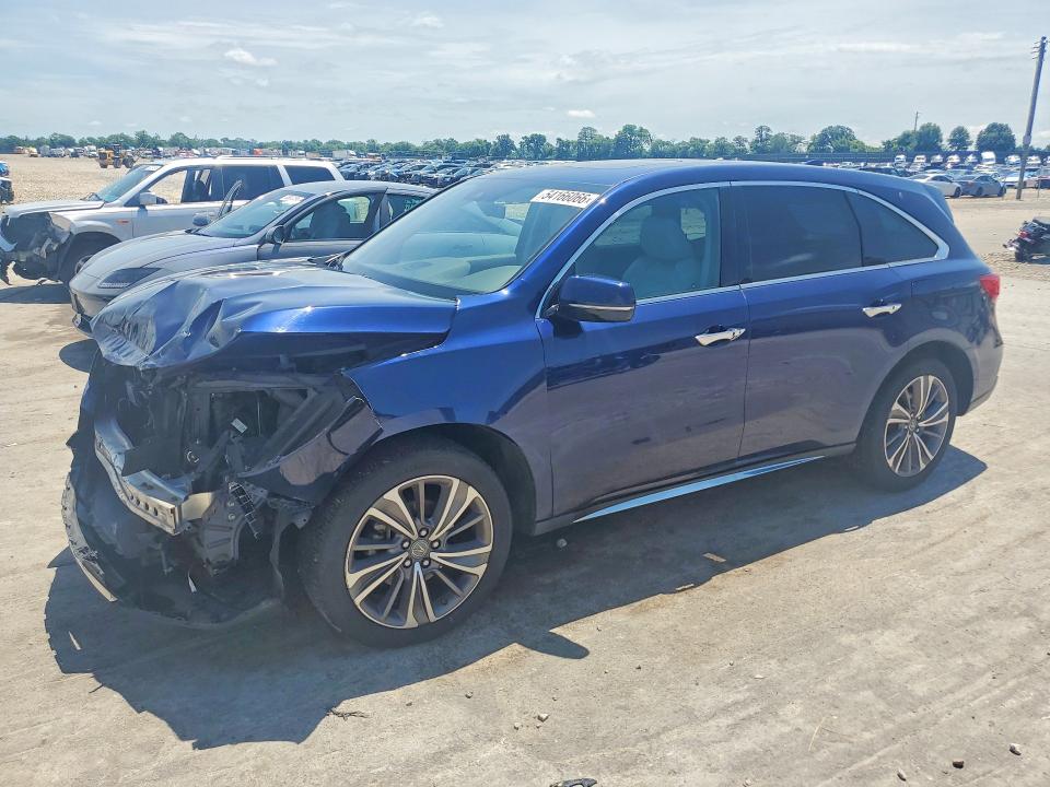 2018 Acura Mdx მანქანა იყიდება აუქციონზე, vin: 5J8YD4H50JL027232, აუქციონის ნომერი: 54166066