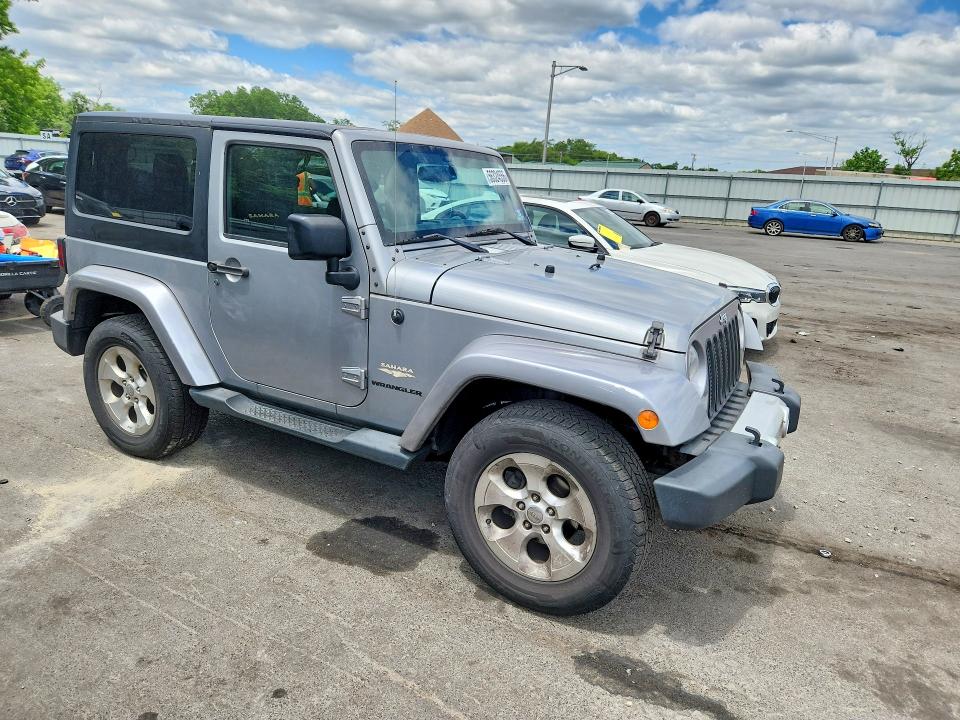 56324556 :رقم المزاد ، 1C4AJWBG4EL157857 vin ، 2014 Jeep Wrangler مزاد بيع