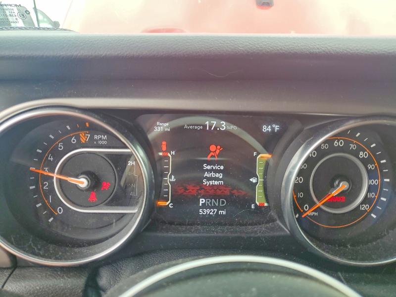 Продажа на аукционе авто 2019 Jeep Wrangler Unlimited, vin: 1C4HJXDG0KW671023, номер лота: 54867626