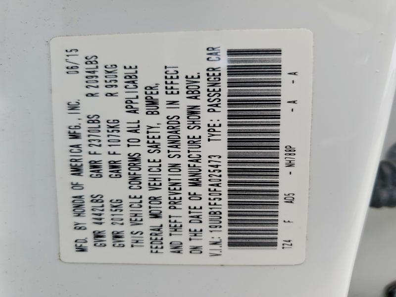 Aukcja sprzedaży 2015 Acura Tlx, vin: 19UUB1F50FA025473, numer aukcji: 55466996