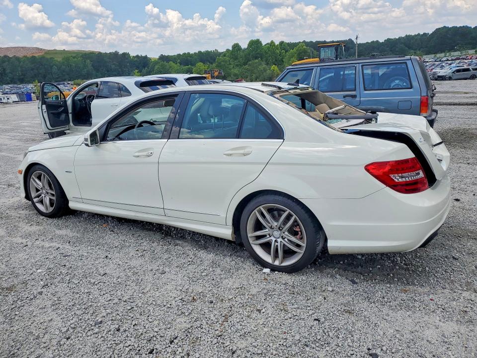 56783726 :رقم المزاد ، WDDGF4HB4CR194211 vin ، 2012 Mercedes-benz C مزاد بيع