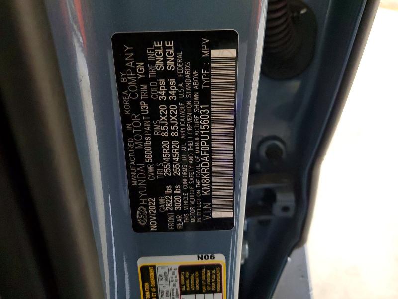 Auction sale of the 2023 Hyundai Ioniq 5, vin: KM8KRDAF0PU156031, lot number: 57866656