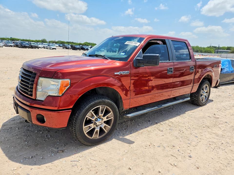 58066786 :رقم المزاد ، 1FTFW1EF2EKE06143 vin ، 2014 Ford F150 مزاد بيع