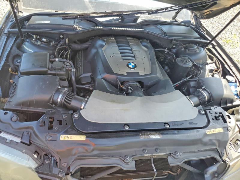 2006 Bmw 750 მანქანა იყიდება აუქციონზე, vin: WBAHN83536DT62817, აუქციონის ნომერი: 56128286