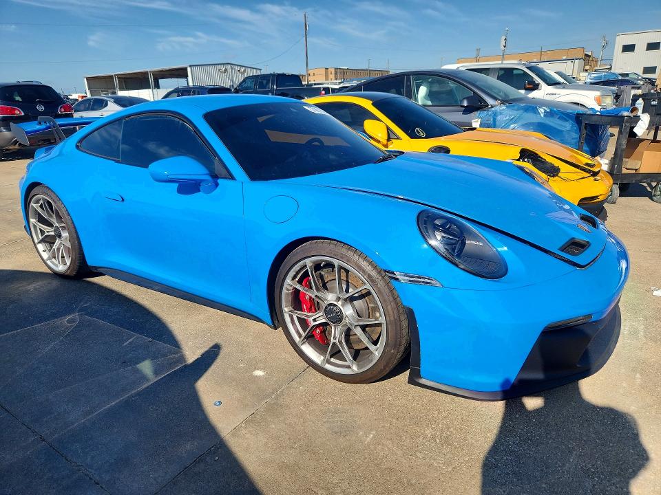 57901506 :رقم المزاد ، WP0AC2A94NS268310 vin ، 2022 Porsche 911 مزاد بيع