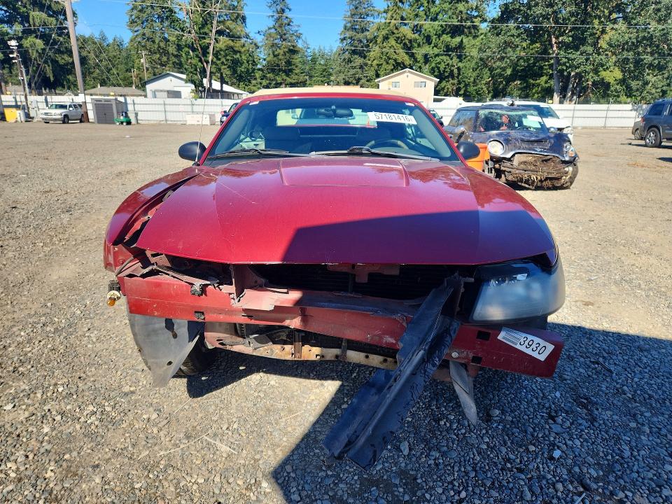 Продажа на аукционе авто 2004 Ford Mustang, vin: 1FAFP44604F154650, номер лота: 57181416