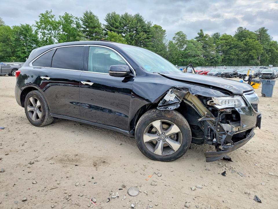 58001506 :رقم المزاد ، 5FRYD4H2XGB052184 vin ، 2016 Acura Mdx مزاد بيع