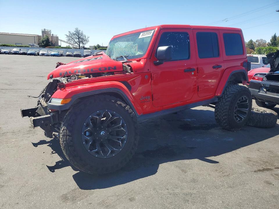 2018 Jeep Wrangler Unlimited მანქანა იყიდება აუქციონზე, vin: 1C4HJXFG9JW116356, აუქციონის ნომერი: 58539956