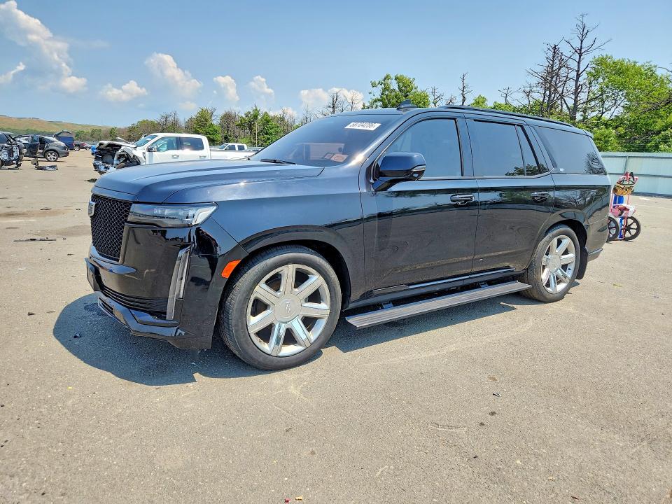 58704286 :رقم المزاد ، 1GYS4GKL0NR301619 vin ، 2022 Cadillac Escalade مزاد بيع