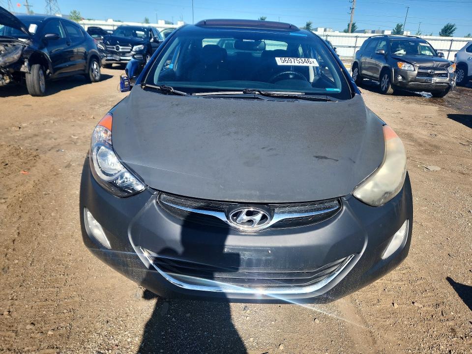 2013 Hyundai Elantra მანქანა იყიდება აუქციონზე, vin: KMHDH4AE4DU521082, აუქციონის ნომერი: 56975346
