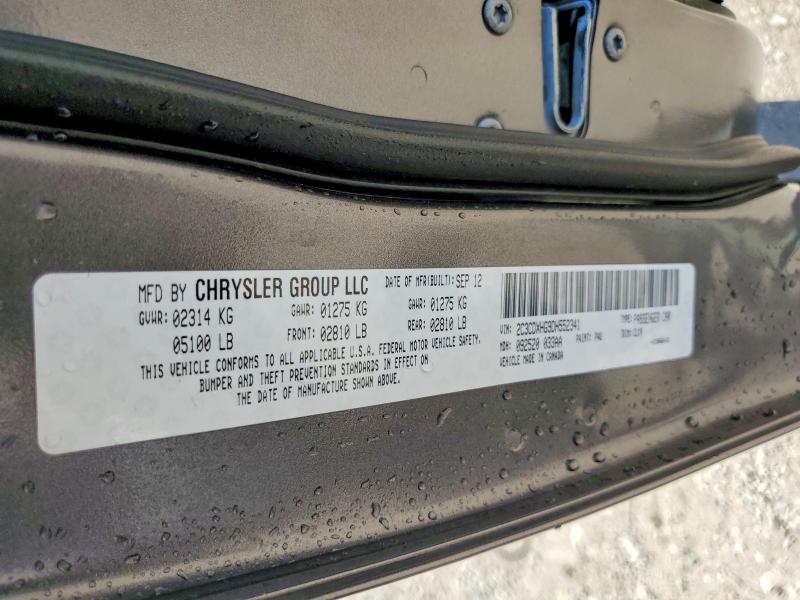 Продаж на аукціоні авто 2013 Dodge Charger, vin: 2C3CDXHG9DH552341, номер лоту: 55966216