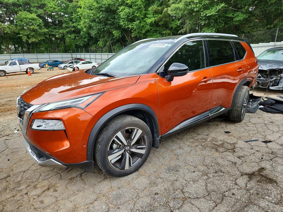 Продажа на аукционе авто 2021 Nissan Rogue, vin: JN8AT3DC6MW107126, номер лота: 55421376