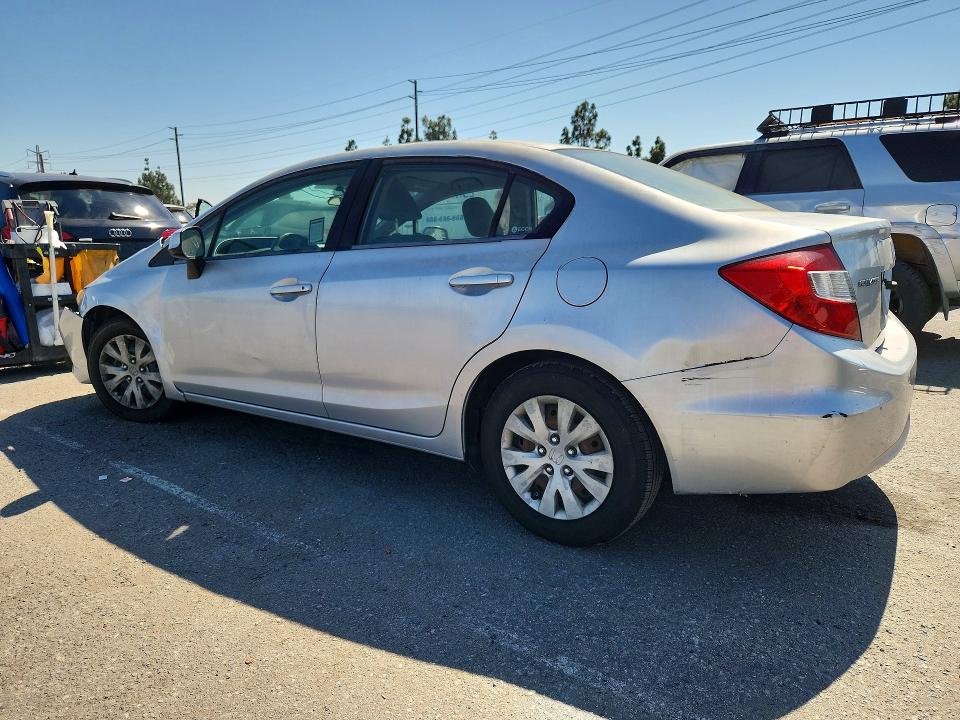 2012 Honda Civic მანქანა იყიდება აუქციონზე, vin: 2HGFB2F55CH334044, აუქციონის ნომერი: 58908456