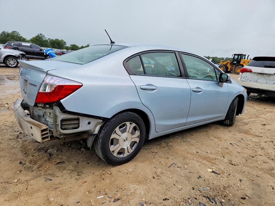 2012 Honda Civic მანქანა იყიდება აუქციონზე, vin: JHMFB4F27CS009127, აუქციონის ნომერი: 57702186
