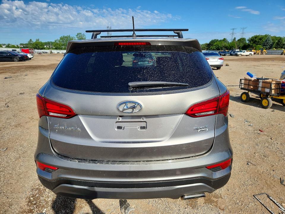 2018 Hyundai Santa Fe Sport მანქანა იყიდება აუქციონზე, vin: 5NMZTDLB6JH108028, აუქციონის ნომერი: 57255996