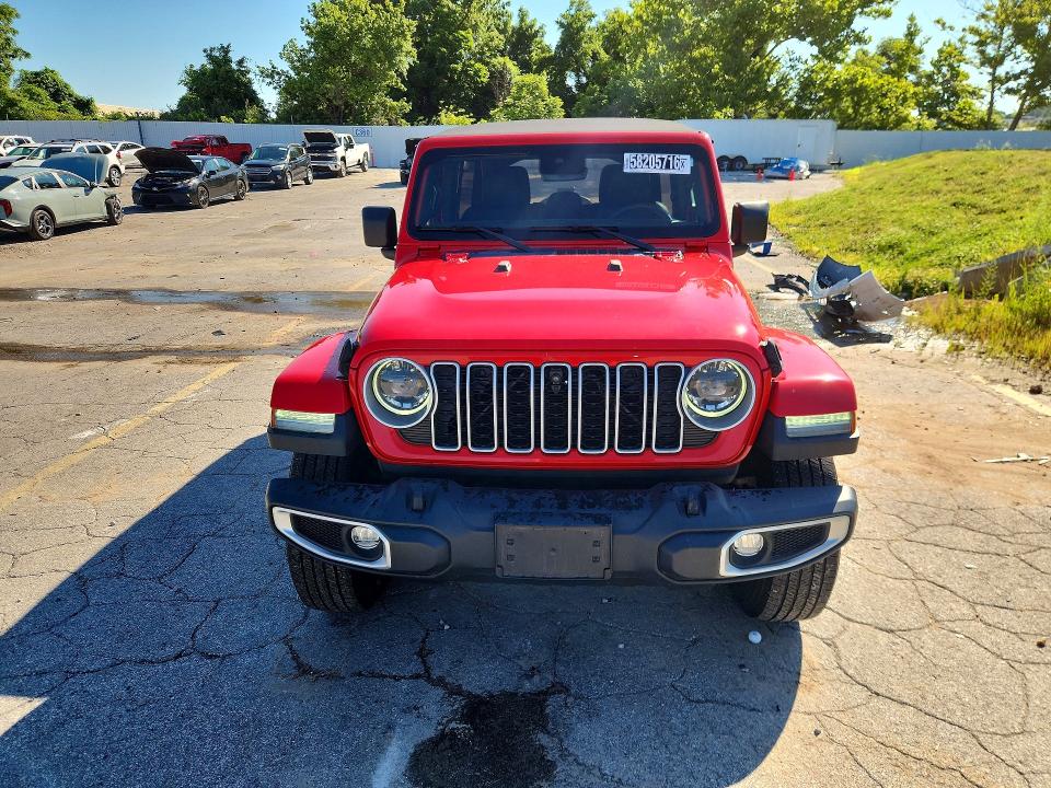 58205716 :رقم المزاد ، 1C4PJXEN0RW132730 vin ، 2024 Jeep Wrangler مزاد بيع