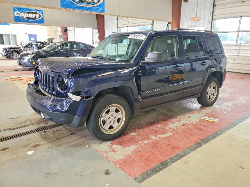 56810726 :رقم المزاد ، 1C4NJRBB4ED592976 vin ، 2014 Jeep Patriot مزاد بيع