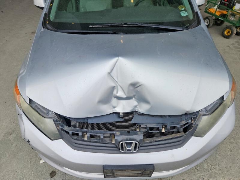 57628536 :رقم المزاد ، 2HGFB2F51CH562770 vin ، 2012 Honda Civic مزاد بيع