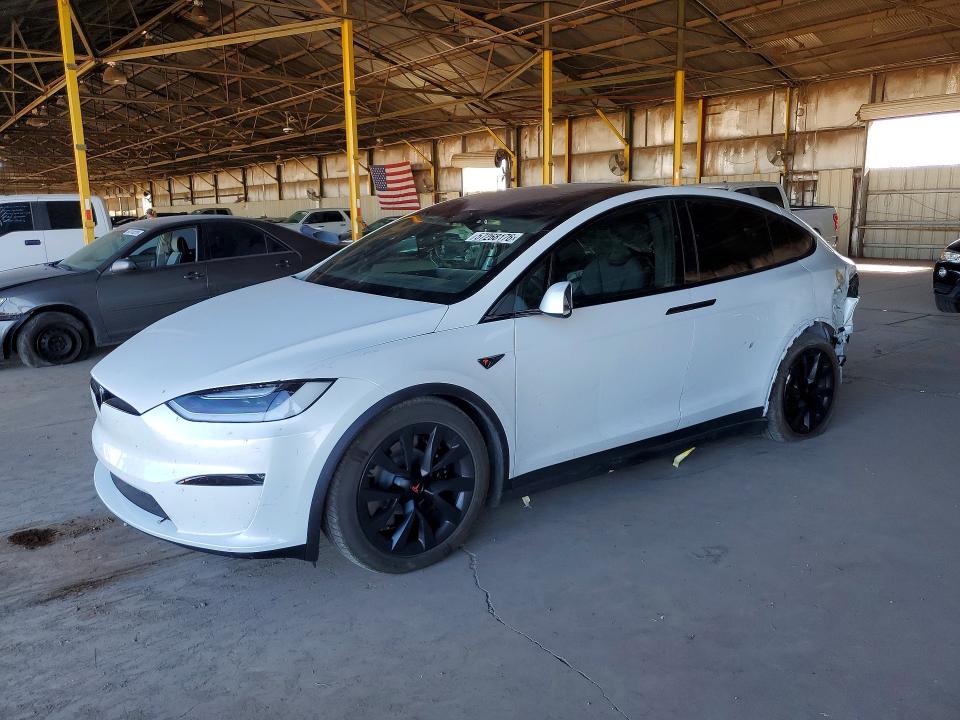 Продажа на аукционе авто 2023 Tesla Model X, vin: 7SAXCBE51PF385766, номер лота: 57268176