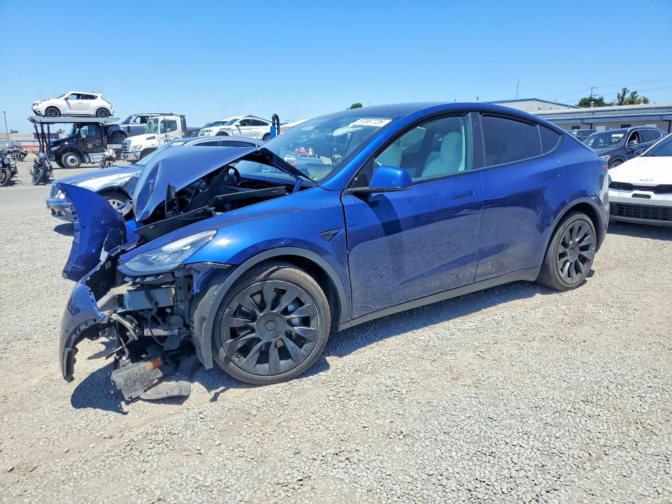 57087726 :رقم المزاد ، 5YJYGDEE6MF282825 vin ، 2021 Tesla Model Y مزاد بيع