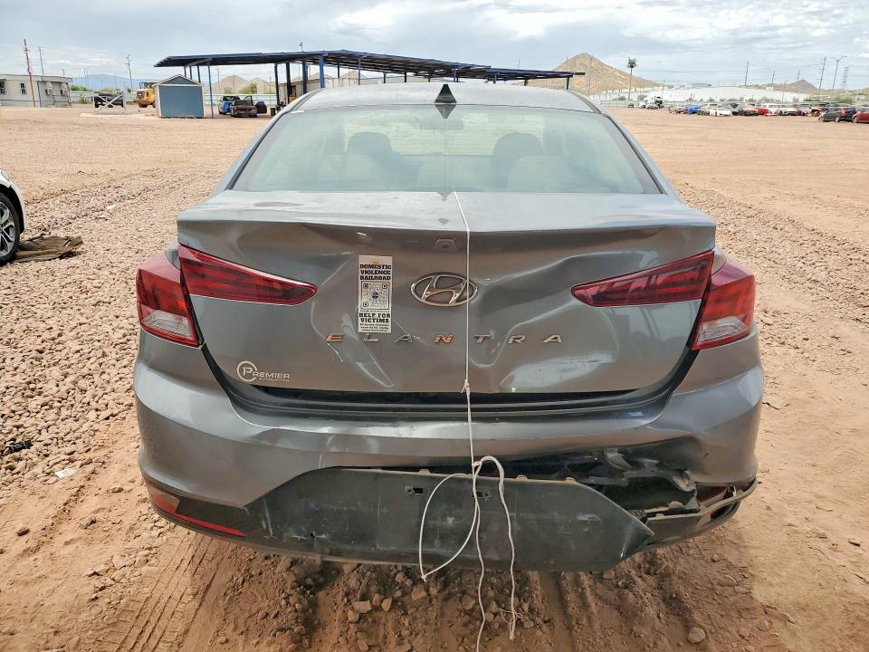 2019 Hyundai Elantra მანქანა იყიდება აუქციონზე, vin: KMHD84LF0KU768991, აუქციონის ნომერი: 58787076