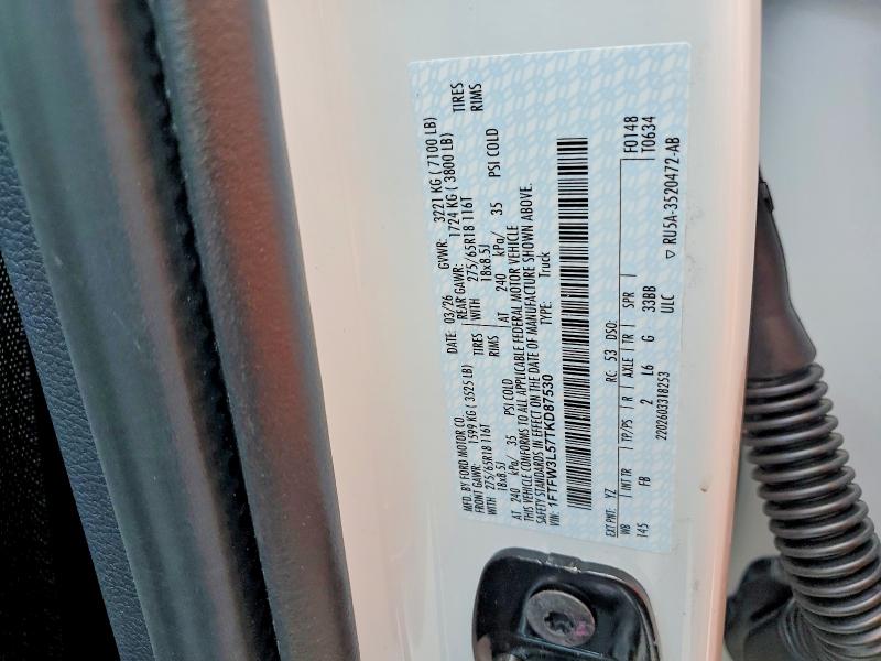 Продаж на аукціоні авто 2026 Ford F150, vin: 1FTFW3L57TKD87530, номер лоту: 56686456