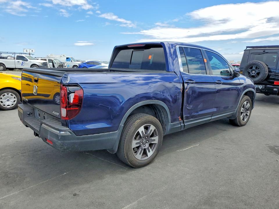 2019 Honda Ridgeline მანქანა იყიდება აუქციონზე, vin: 5FPYK3F53KB018716, აუქციონის ნომერი: 58834986