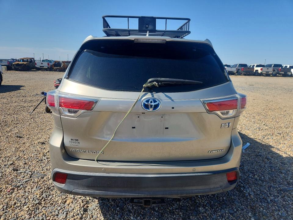 Продажа на аукционе авто 2016 Toyota Highlander Hybrid, vin: 5TDDCRFH5GS018849, номер лота: 57019206