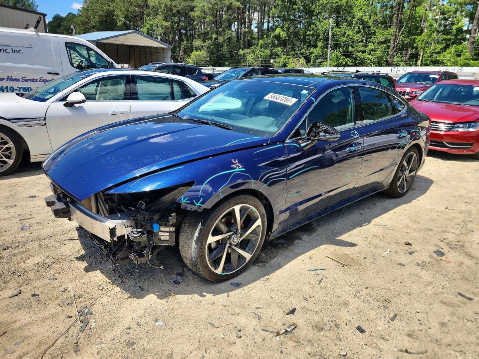 2022 Hyundai Sonata მანქანა იყიდება აუქციონზე, vin: 5NPEJ4J23NH141746, აუქციონის ნომერი: 56603266