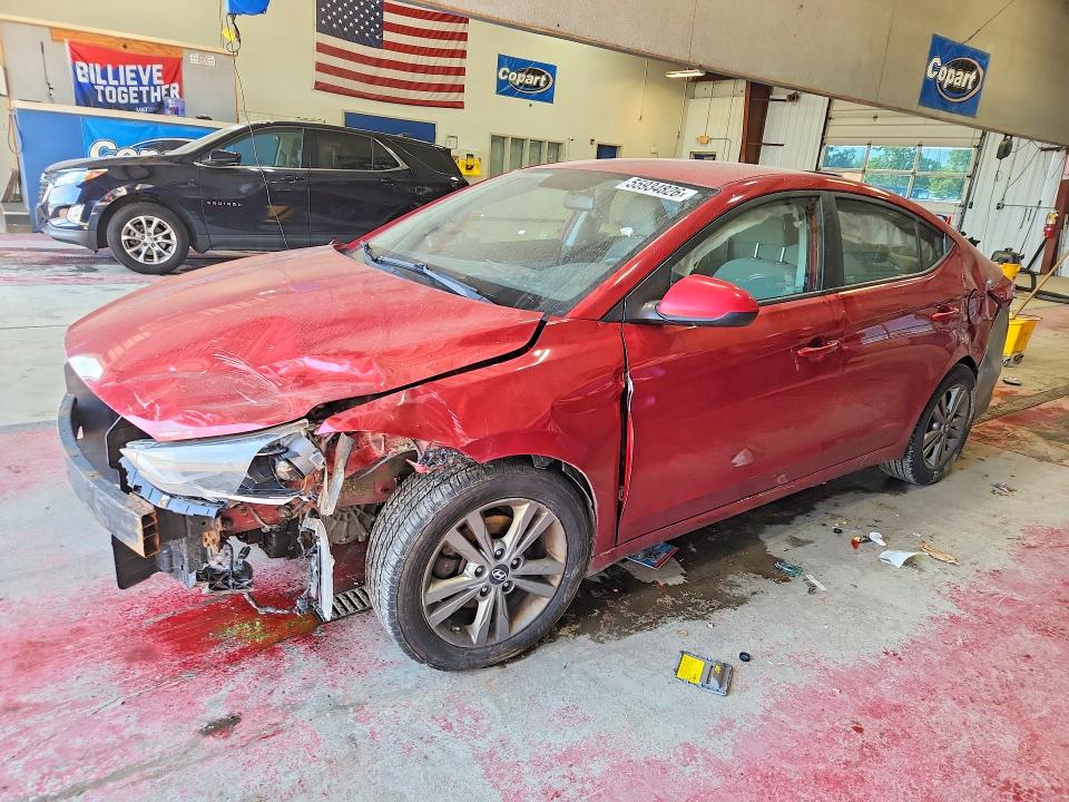 Aukcja sprzedaży 2017 Hyundai Elantra, vin: KMHD84LF4HU159380, numer aukcji: 55934826