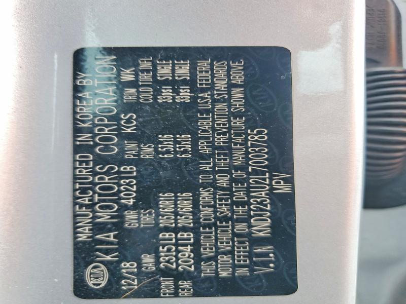 Aukcja sprzedaży 2020 Kia Soul, vin: KNDJ23AU2L7003785, numer aukcji: 57491856