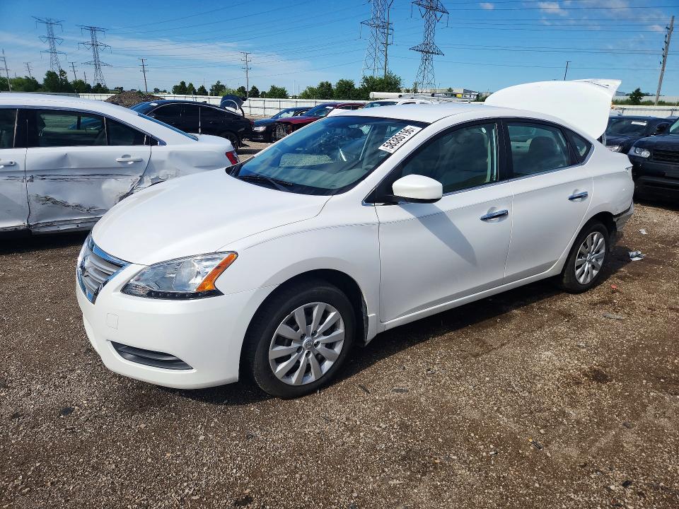 Продажа на аукционе авто 2014 Nissan Sentra, vin: 3N1AB7AP8EL678267, номер лота: 58380196