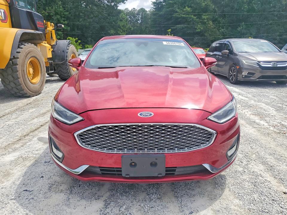 2019 Ford Fusion მანქანა იყიდება აუქციონზე, vin: 3FA6P0D92KR153180, აუქციონის ნომერი: 58308706