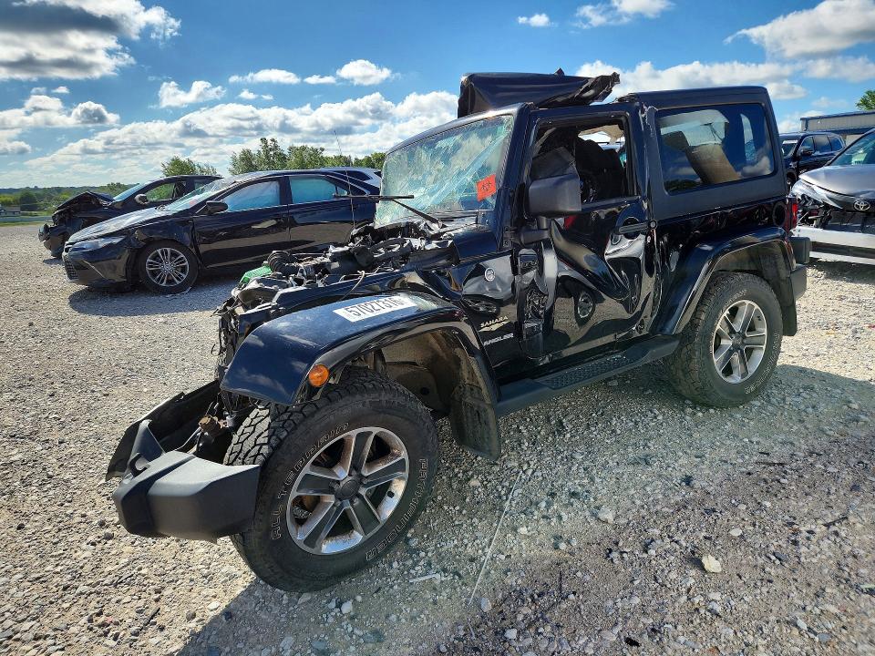 Auction sale of the 2013 Jeep Wrangler, vin: 1C4AJWBG1DL585349, lot number: 57027316