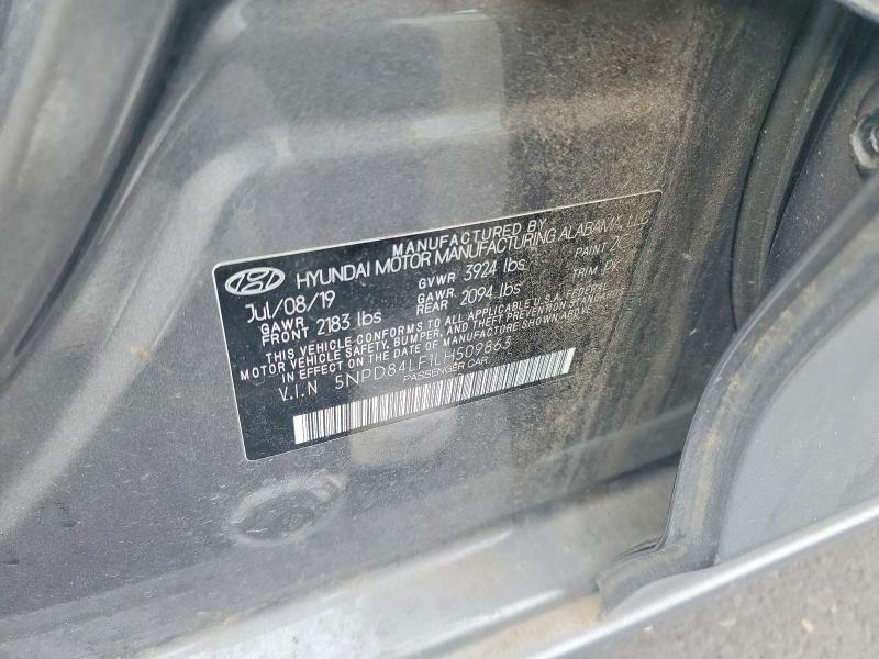 Продаж на аукціоні авто 2020 Hyundai Elantra, vin: 5NPD84LF1LH509863, номер лоту: 57844716