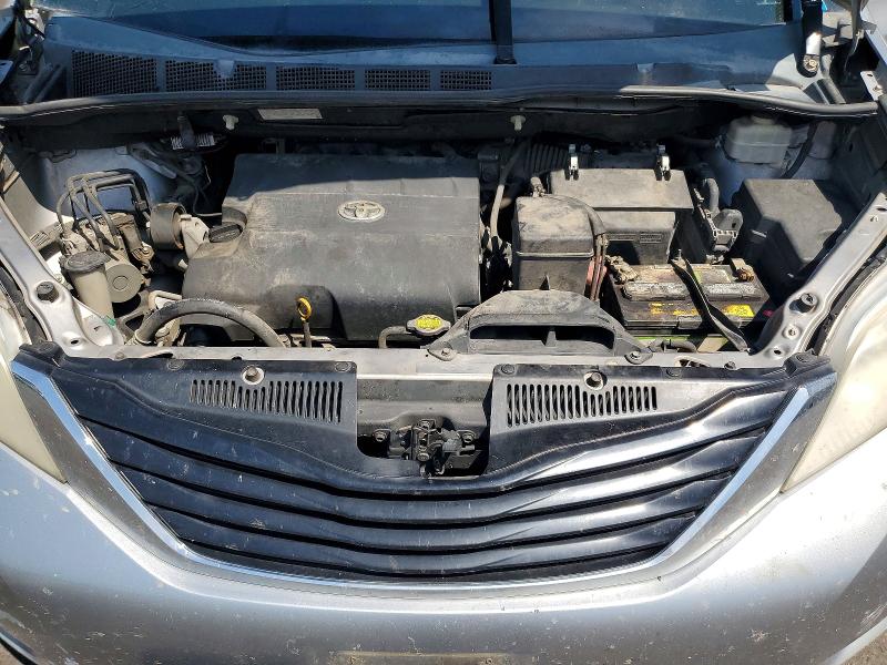 2012 Toyota Sienna მანქანა იყიდება აუქციონზე, vin: 5TDKK3DC8CS195307, აუქციონის ნომერი: 57243526