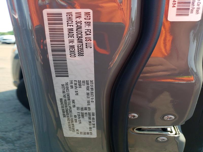 Продаж на аукціоні авто 2021 Jeep Compass, vin: 3C4NJDCB4MT535588, номер лоту: 58893756