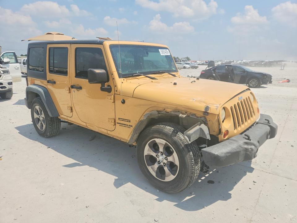 Продажа на аукционе авто 2013 Jeep Wrangler Unlimited, vin: 1C4BJWDG7DL666826, номер лота: 58654006