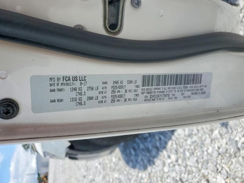 57941046 :رقم المزاد ، 3C4PDCAB7HT709785 vin ، 2017 Dodge Journey مزاد بيع