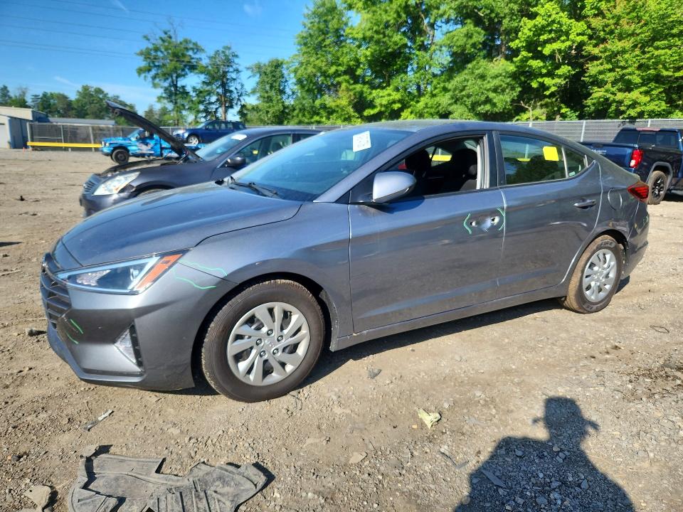 2019 Hyundai Elantra მანქანა იყიდება აუქციონზე, vin: KMHD74LF5KU862707, აუქციონის ნომერი: 54974706