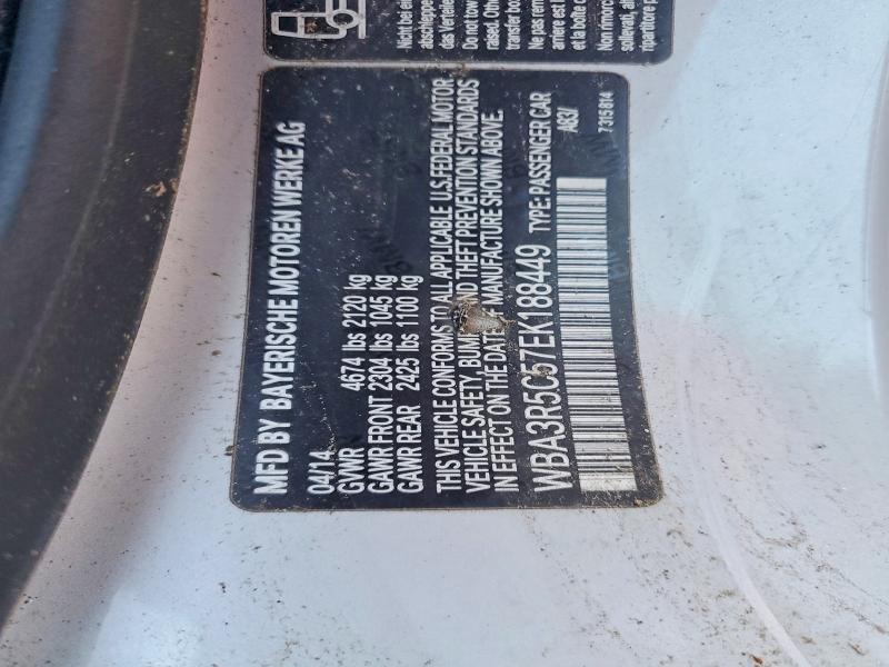2014 Bmw 435 მანქანა იყიდება აუქციონზე, vin: WBA3R5C57EK188449, აუქციონის ნომერი: 97686465
