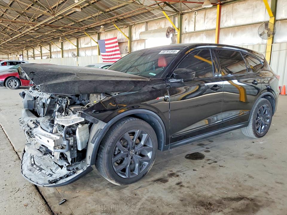 2023 Acura Mdx მანქანა იყიდება აუქციონზე, vin: 5J8YE1H02PL037253, აუქციონის ნომერი: 58791346