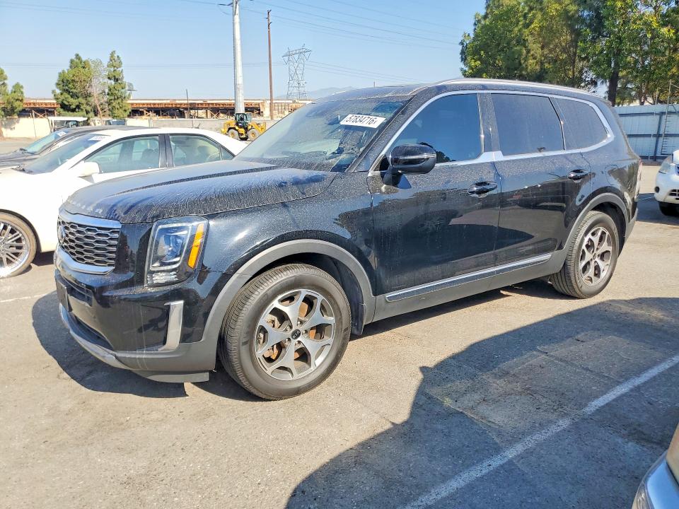 57834716 :رقم المزاد ، 5XYP34HC1MG165535 vin ، 2021 Kia Telluride مزاد بيع