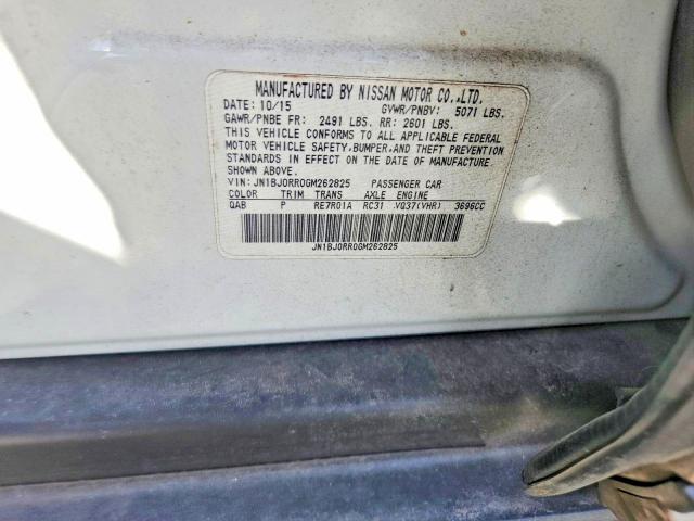 Aukcja sprzedaży 2016 Infiniti Qx50, vin: JN1BJ0RR0GM262825, numer aukcji: 54556136