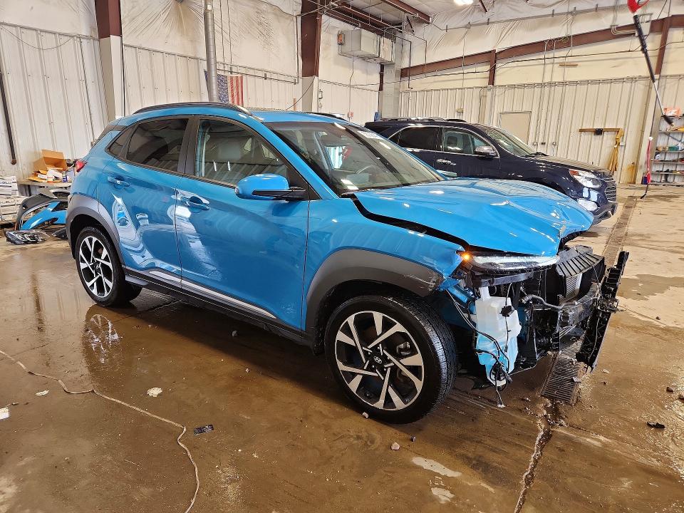 Продаж на аукціоні авто 2022 Hyundai Kona, vin: KM8K5CA38NU861054, номер лоту: 56722446