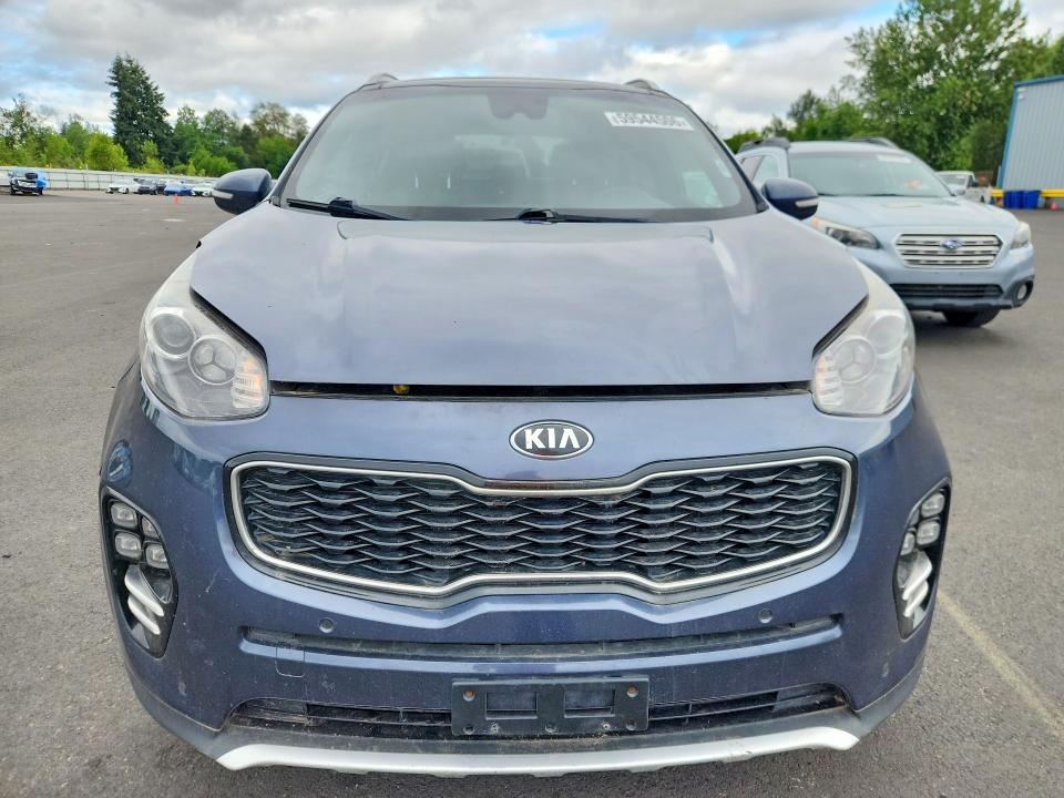 2017 Kia Sportage მანქანა იყიდება აუქციონზე, vin: KNDPR3A69H7129821, აუქციონის ნომერი: 59544506