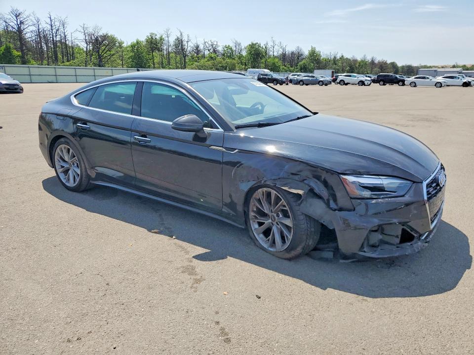 2022 Audi A5 მანქანა იყიდება აუქციონზე, vin: WAUABCF59NA009975, აუქციონის ნომერი: 57024566