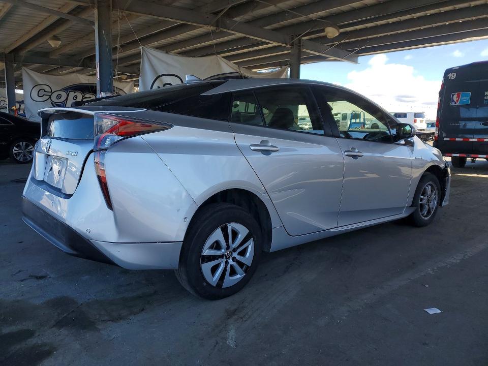 2018 Toyota Prius მანქანა იყიდება აუქციონზე, vin: JTDKBRFUXJ3599748, აუქციონის ნომერი: 56494556